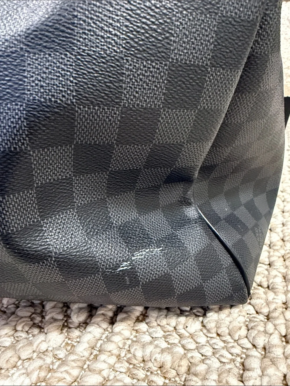 Louis Vuitton Keepall 55 Damier Graphite
